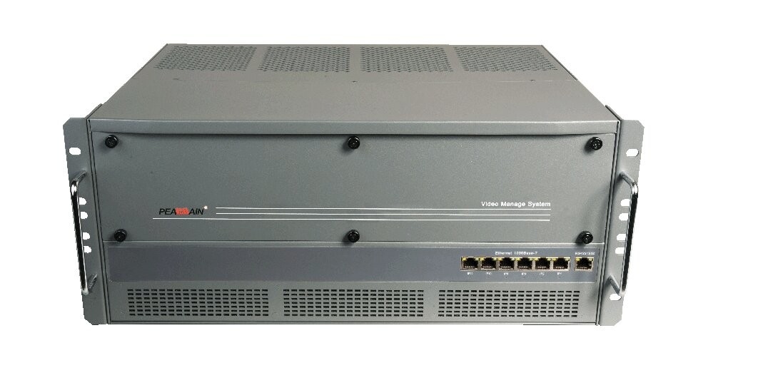 PM70MC3-00-32H IP Videomatrijsswitcher, met 32CH-Output, modulaire chassis, video over ip, Videomuurbeheer