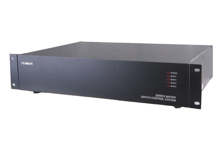 64x16 het analoge Audio Videocontrolemechanisme van de Matrijsschakelaar/AV-Matrijsswitcher Hoge snelheid