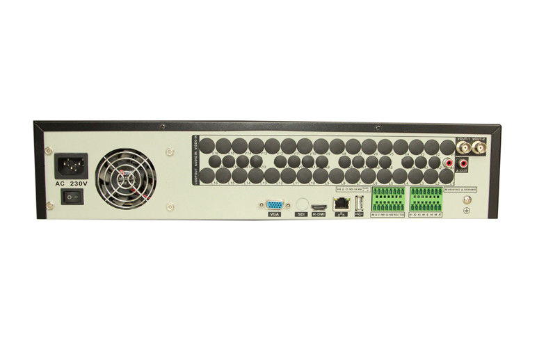 Video en Audioopnamedvr Digitaal Kanaal Videorecorder/24 NVR met LINUX-Systeem