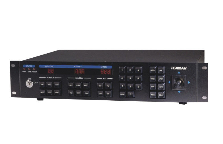 De volledige Schakelaar 64x16 rs-485 van de Kruisings Analoge Videomatrijs of TCP/IP Mededeling